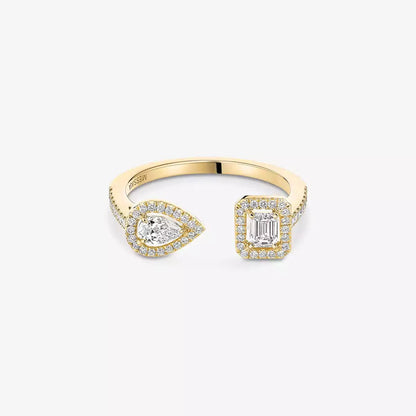 [Mysitc ] My Twin Toi Gold Diamond Ring