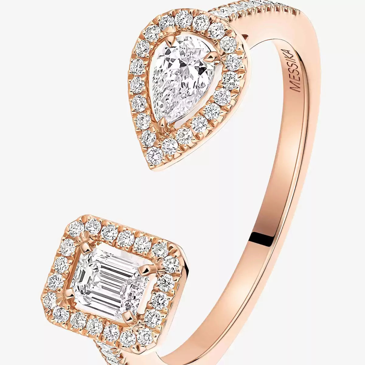 [Mysitc ] My Twin Toi Gold Diamond Ring