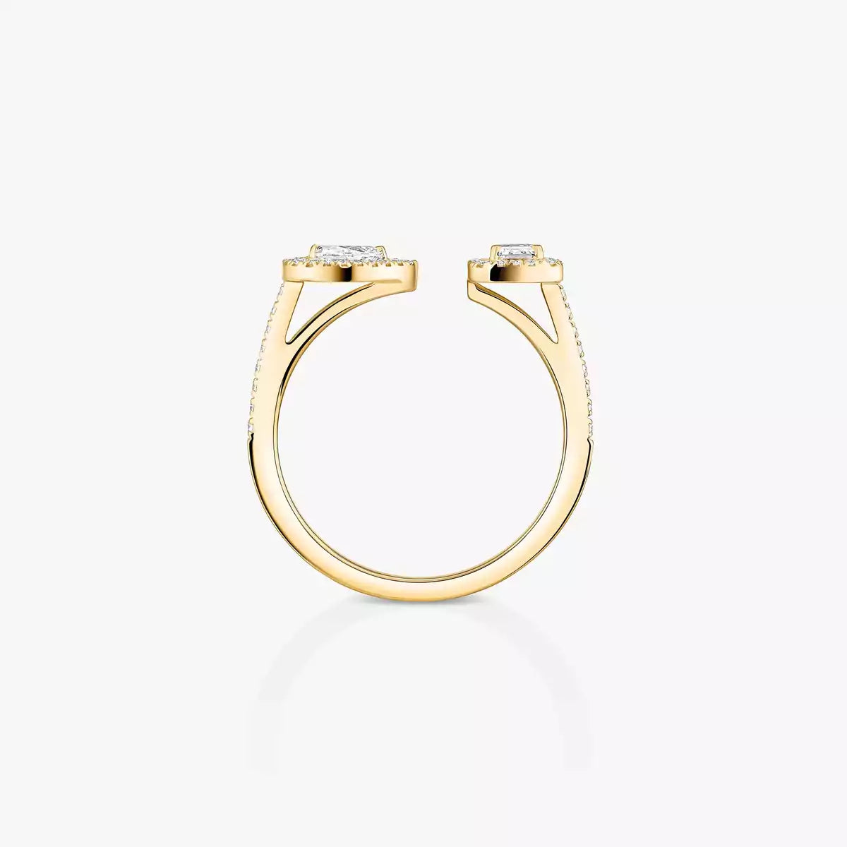 [Mysitc ] My Twin Toi Gold Diamond Ring