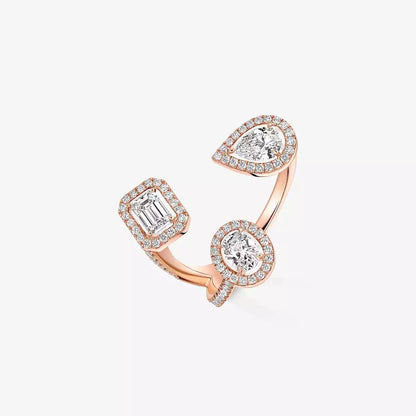 [[Mysitc ]  Diamond Ring 0,25ct My Twin Trilogy