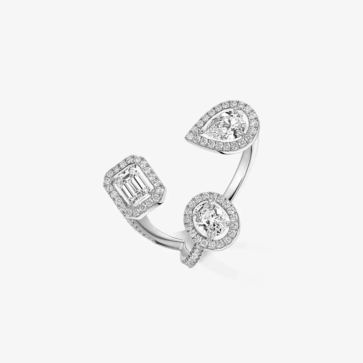 [[Mysitc ]  Diamond Ring 0,25ct My Twin Trilogy
