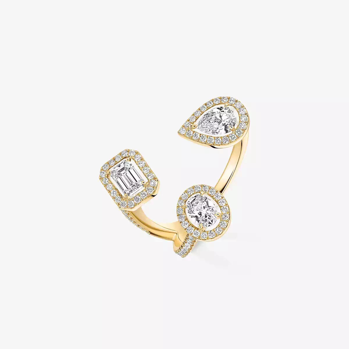 [[Mysitc ]  Diamond Ring 0,25ct My Twin Trilogy