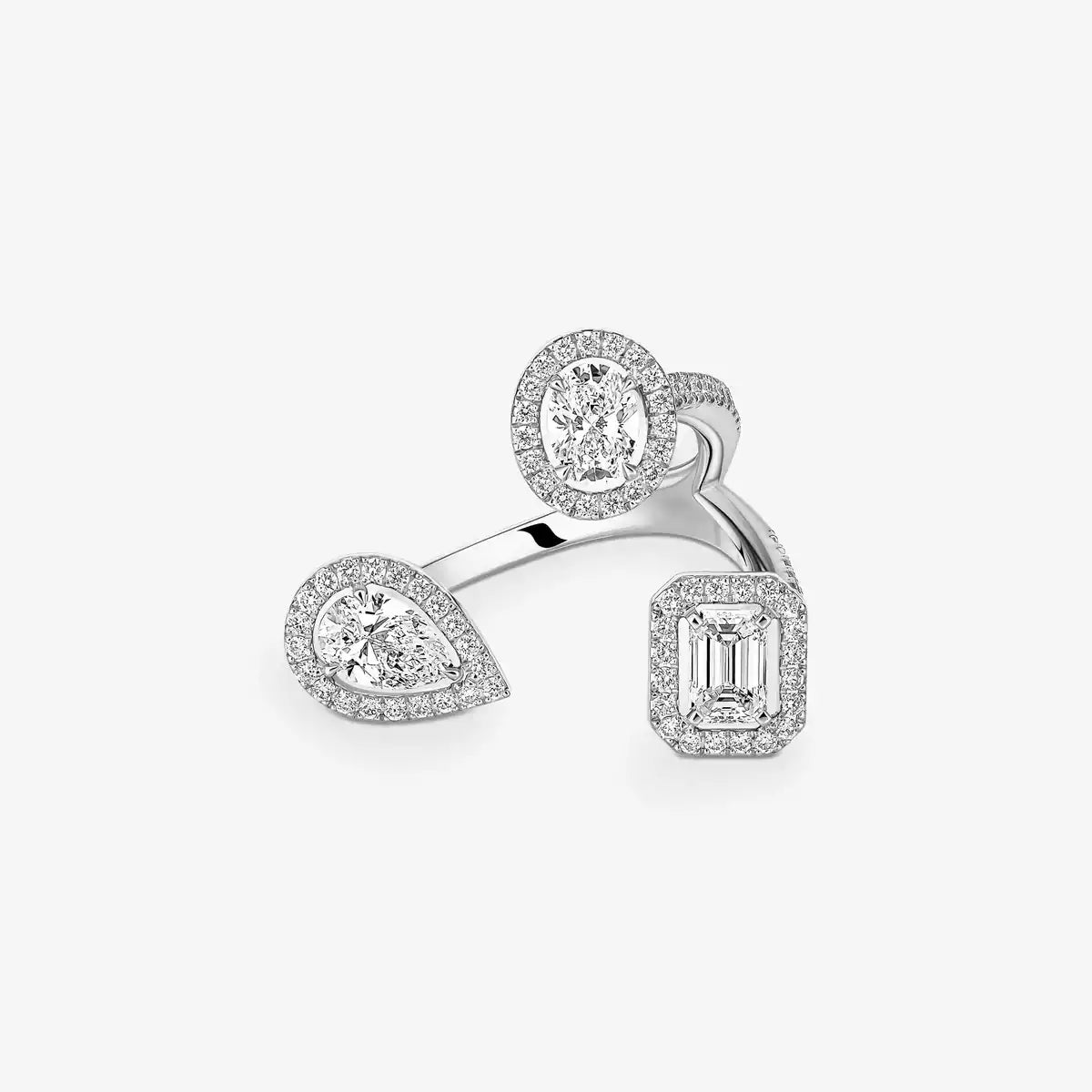 [[Mysitc ]  Diamond Ring 0,25ct My Twin Trilogy