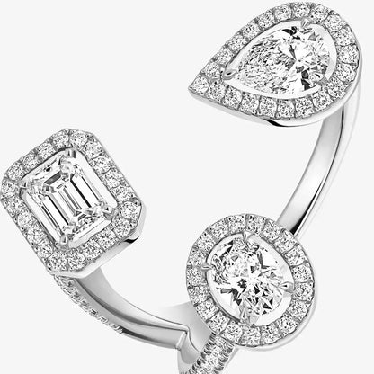 [[Mysitc ]  Diamond Ring 0,25ct My Twin Trilogy