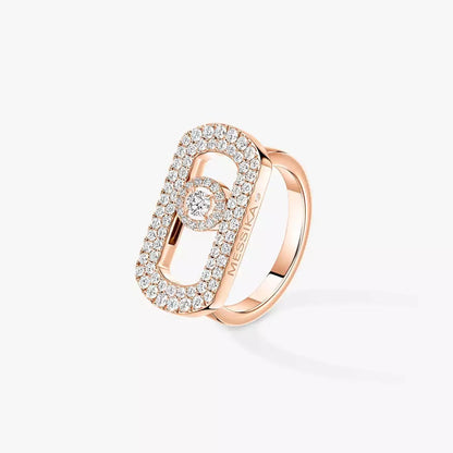 [Mysitc ] So Move Pave_-Set Diamond Ring