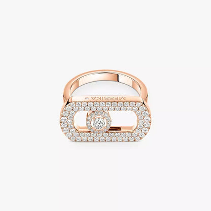 [Mysitc ] So Move Pave_-Set Diamond Ring