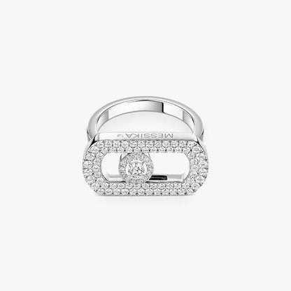 [Mysitc ] So Move Pave_-Set Diamond Ring