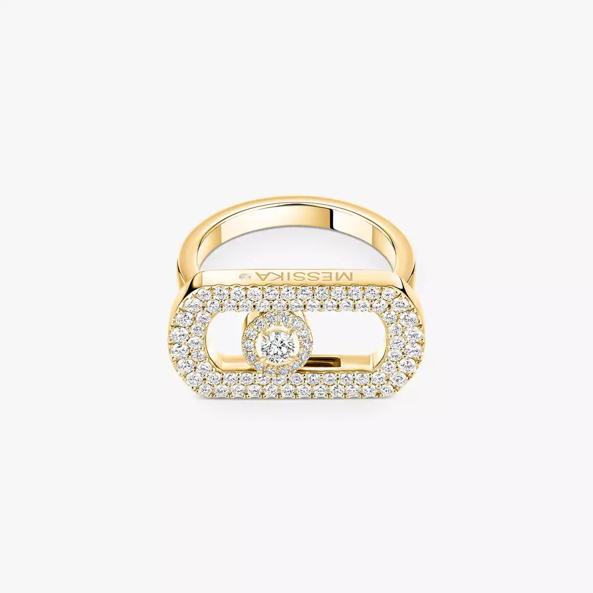 [Mysitc ] So Move Pave_-Set Diamond Ring