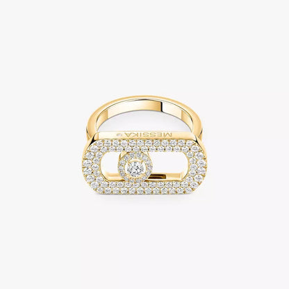 [Mysitc ] So Move Pave_-Set Diamond Ring