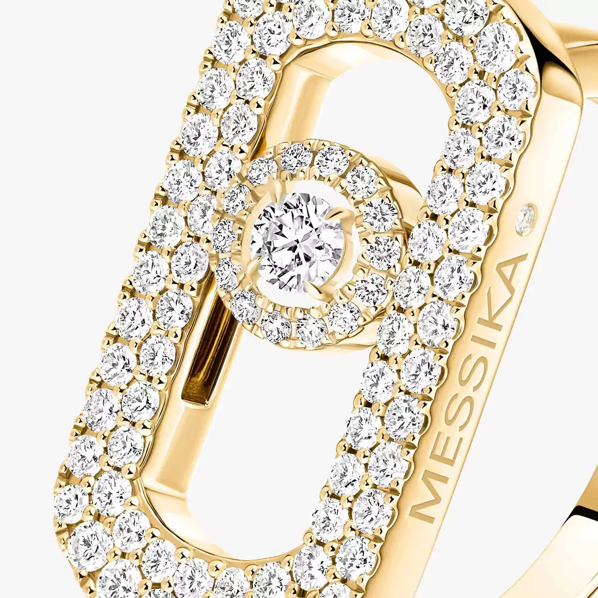 [Mysitc ] So Move Pave_-Set Diamond Ring
