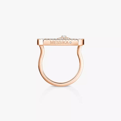 [Mysitc ] So Move Pave_-Set Diamond Ring