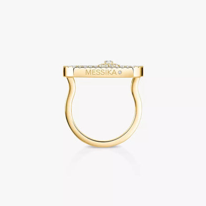 [Mysitc ] So Move Pave_-Set Diamond Ring