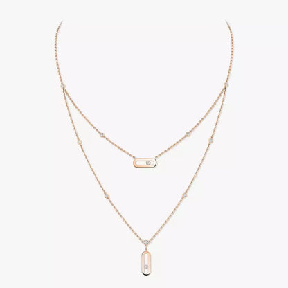 [Mysitc ]  Move Uno Diamond Necklace