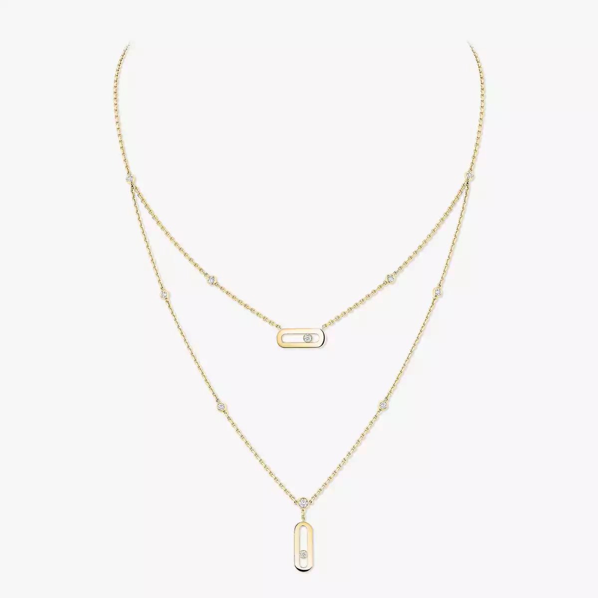 [Mysitc ]  Move Uno Diamond Necklace