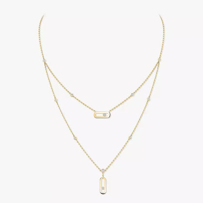 [Mysitc ]  Move Uno Diamond Necklace