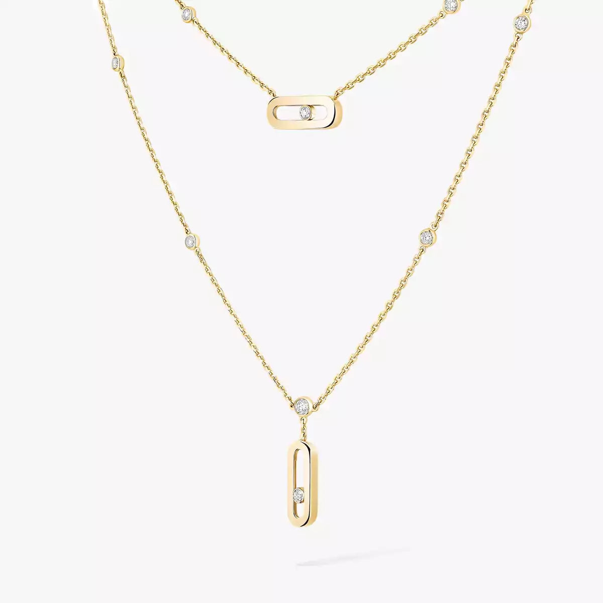 [Mysitc ]  Move Uno Diamond Necklace
