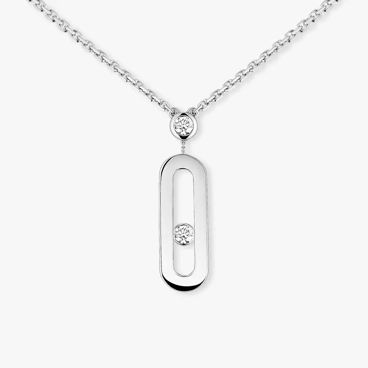 [Mysitc ]  Move Uno Gold Diamond Long Necklace