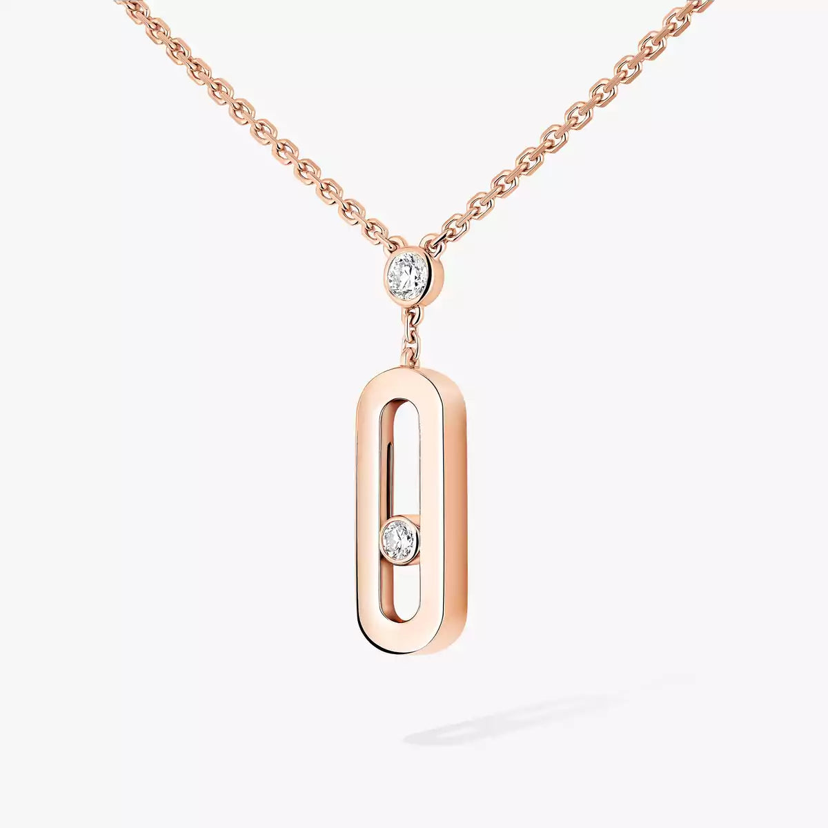 [Mysitc ]  Move Uno Gold Diamond Long Necklace