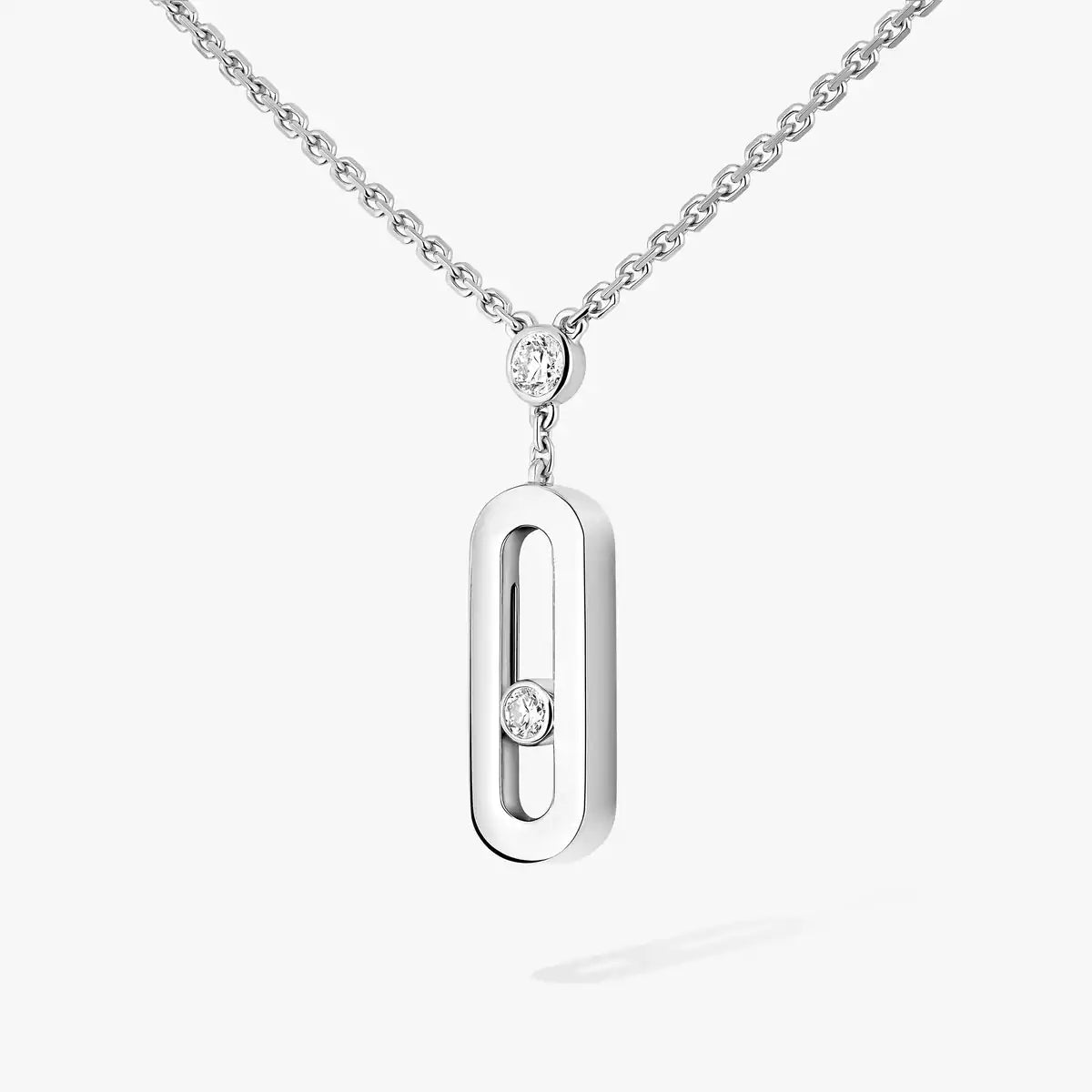 [Mysitc ]  Move Uno Gold Diamond Long Necklace