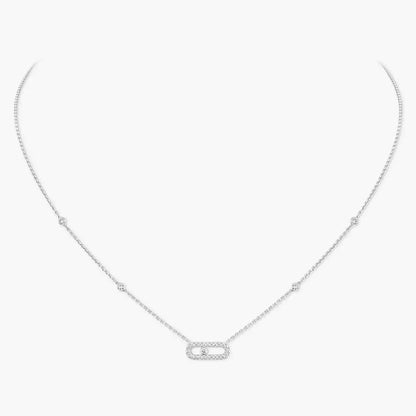 [Mysitc ] Diamond Necklace Move Uno