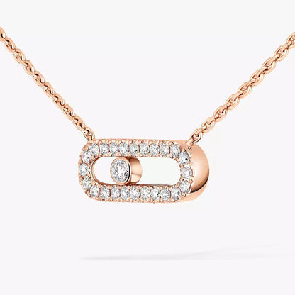 [Mysitc ] Diamond Necklace Move Uno