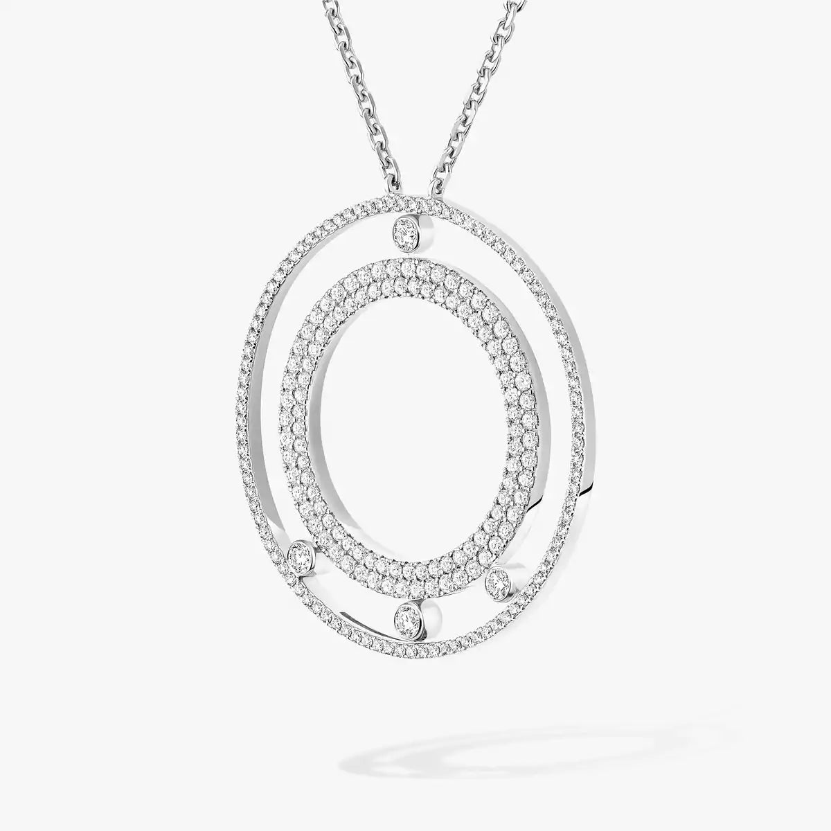 [Mysitc ] Move Romane Long Pave_-Set Diamond Necklace
