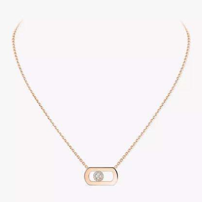 [Mysitc ] So Move Diamond Necklace in Gold