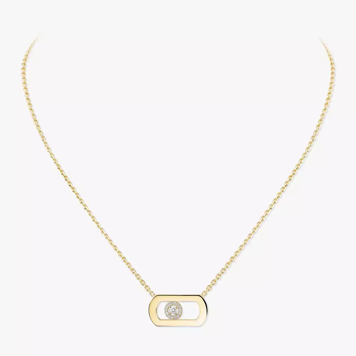 [Mysitc ] So Move Diamond Necklace in Gold