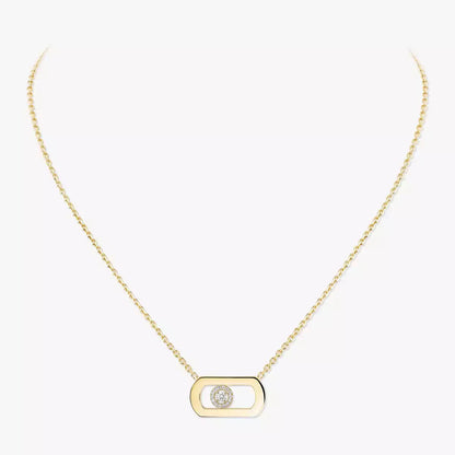 [Mysitc ] So Move Diamond Necklace in Gold