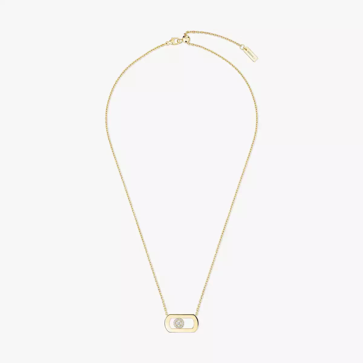 [Mysitc ] So Move Diamond Necklace in Gold