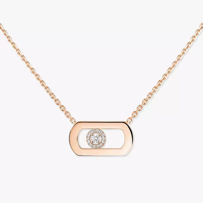 [Mysitc ] So Move Diamond Necklace in Gold