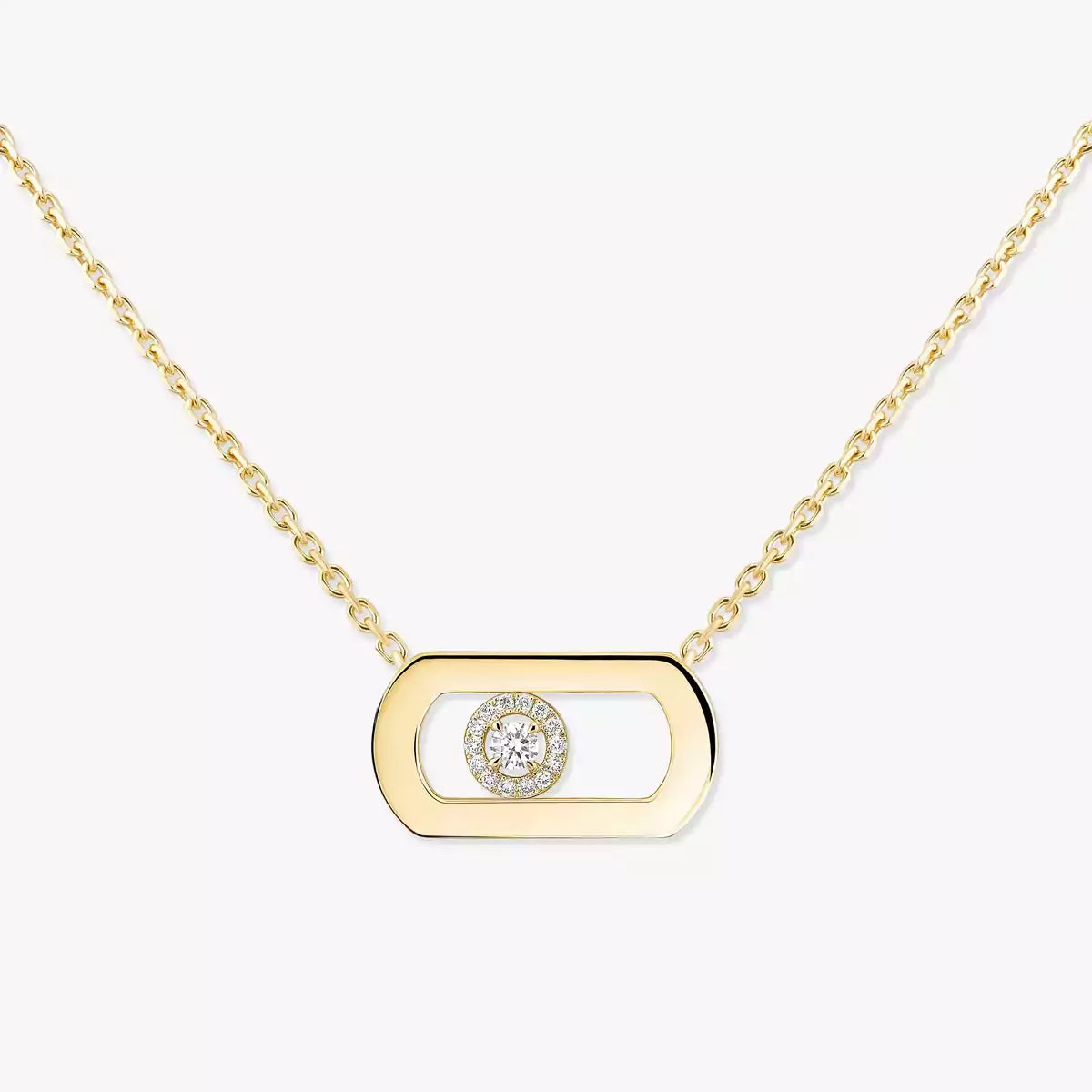 [Mysitc ] So Move Diamond Necklace in Gold