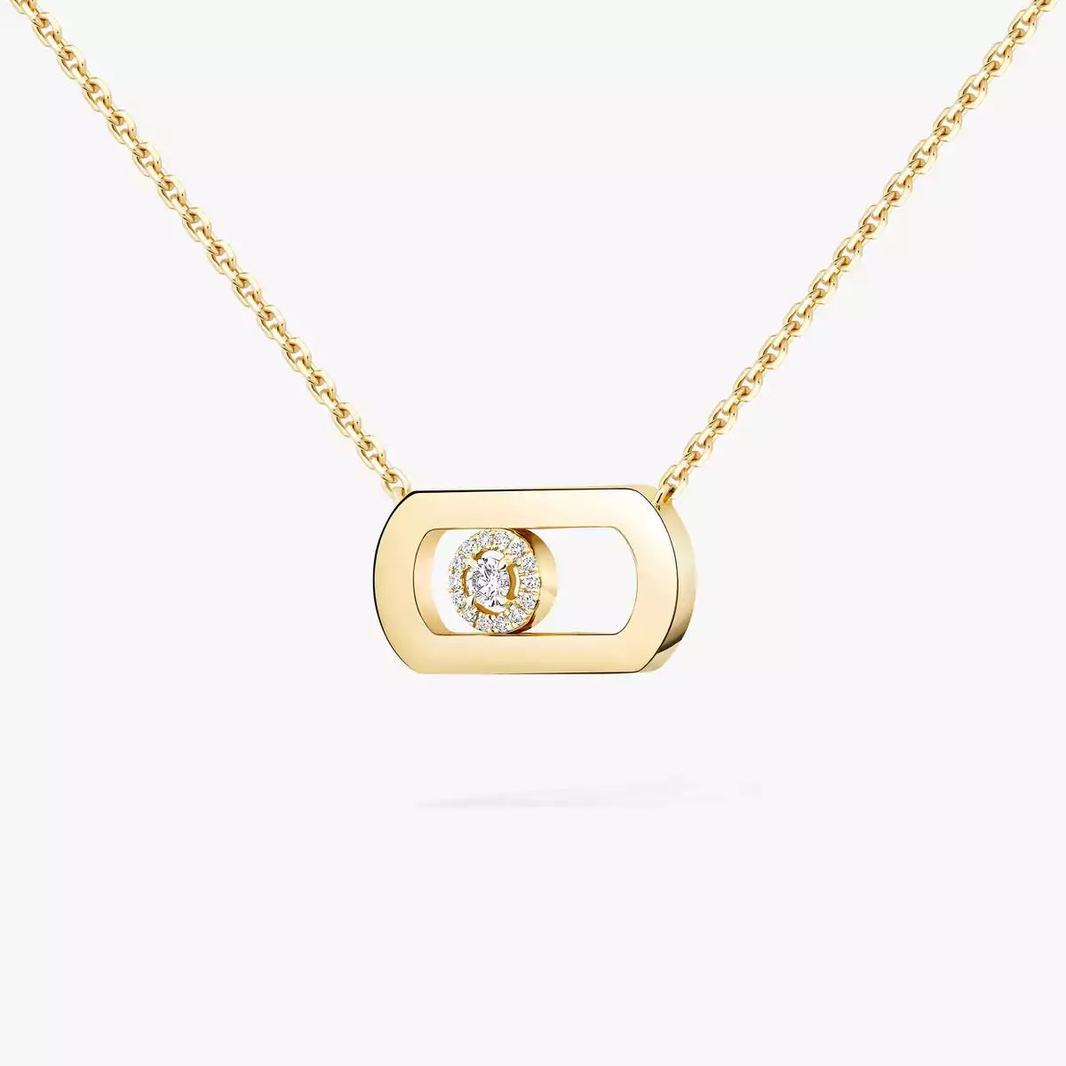 [Mysitc ] So Move Diamond Necklace in Gold