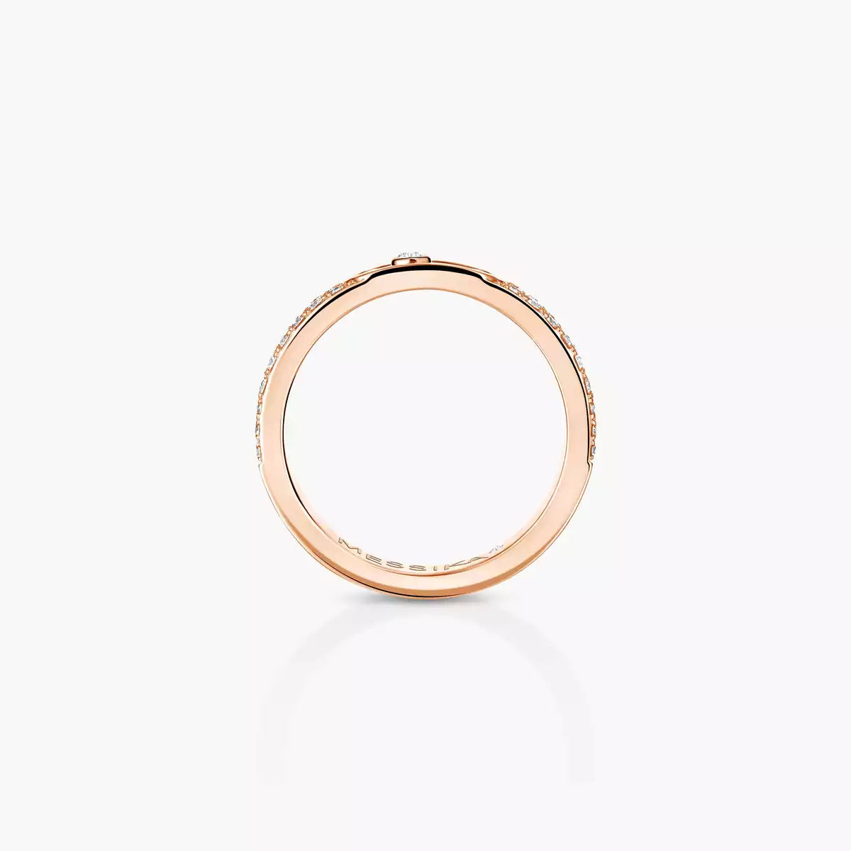 [Mysitc ] Move Joaillerie Pave_ Diamond Wedding Ring