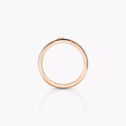 [Mysitc ] Move Joaillerie Pave_ Diamond Wedding Ring