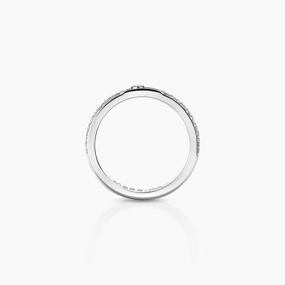 [Mysitc ] Move Joaillerie Pave_ Diamond Wedding Ring