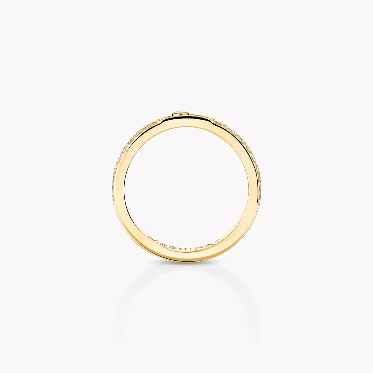 [Mysitc ] Move Joaillerie Pave_ Diamond Wedding Ring