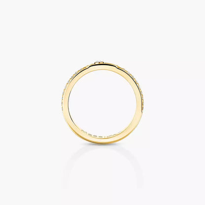 [Mysitc ] Move Joaillerie Pave_ Diamond Wedding Ring