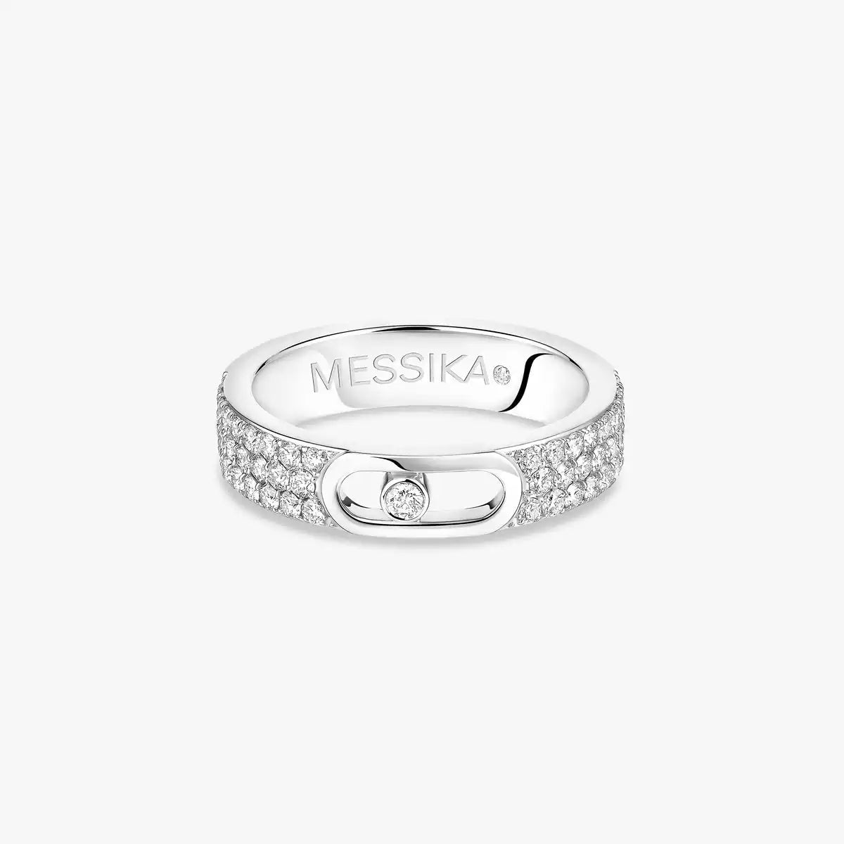 [Mysitc ] Move Joaillerie Pave_ Diamond Wedding Ring