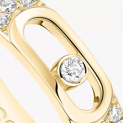 [Mysitc ] Move Joaillerie Pave_ Diamond Wedding Ring