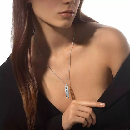 [Mysitc ] Diamond Necklace Move 10Th